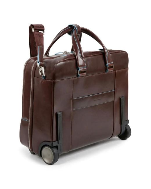 Piquadro Pilotenkoffer Mit Logo-Patch in Brown für Herren