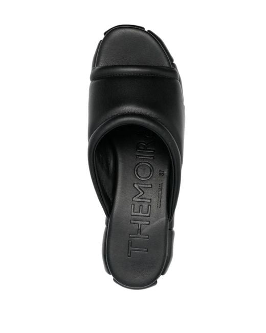 THEMOIRÈ Black 100Mm Cassiope Platform Sandals