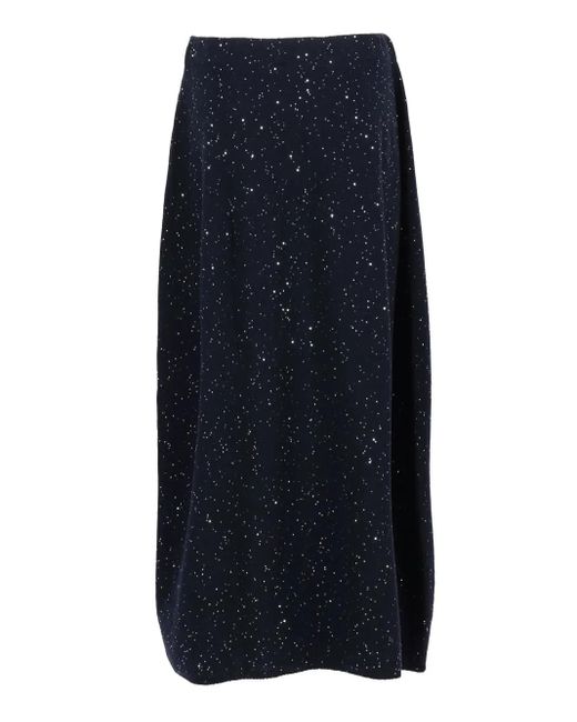 Antonelli Blue Embellished Skirt