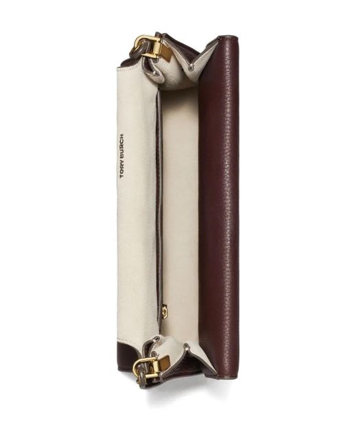 Tory Burch Purple Lee Radziwill Shoulder Bag