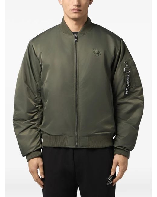 Philipp Plein Green Icon Jacket for men