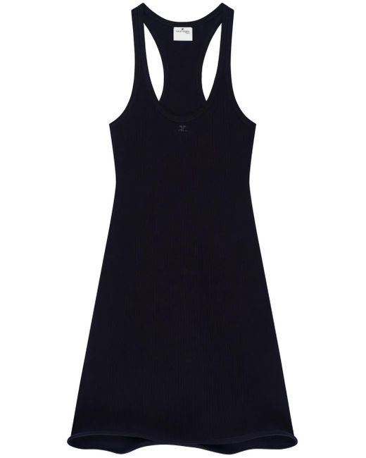 Courreges メドゥーサ ミニドレス Blue