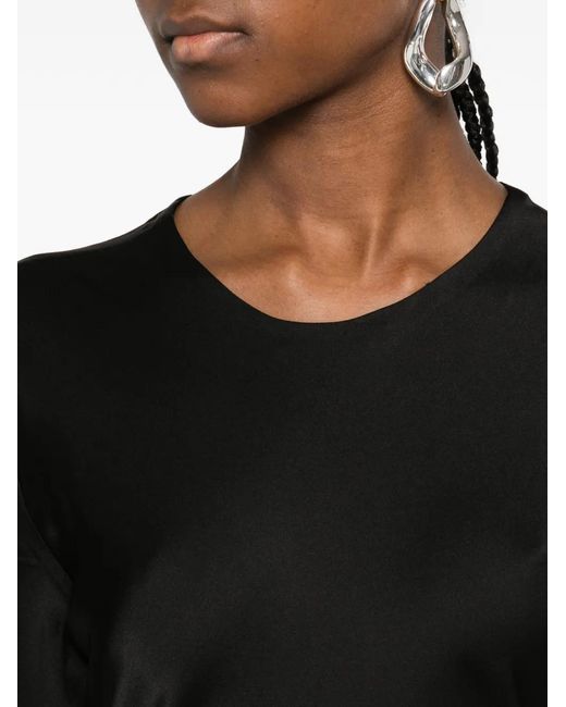 Silkylicious Black Abaya Silk Set