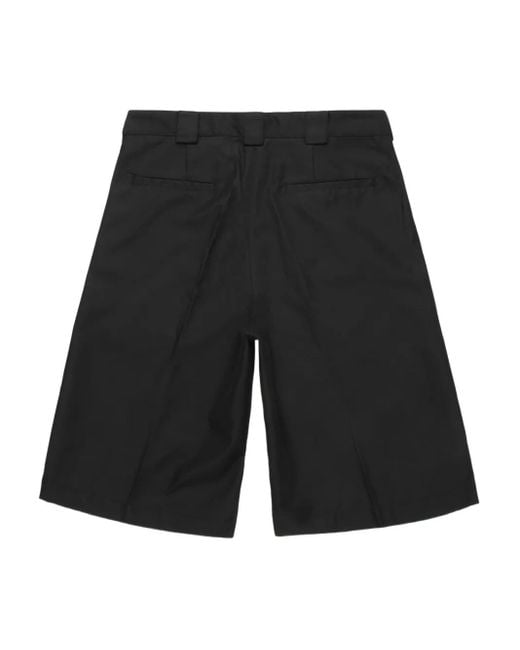 Won Hundred Black Tailored Shorts for men