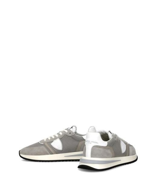 Philippe Model White Tropez 2.1 Shield-Shape-Patch Sneakers for men