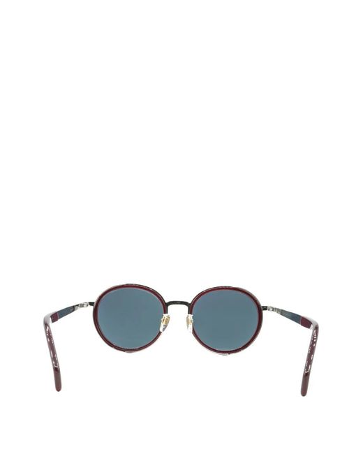 MCM Metallic Round-Frame Sunglasses for men