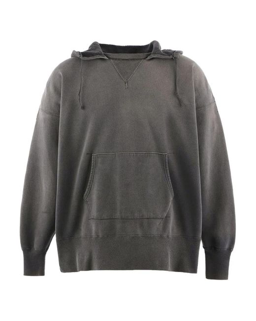 SAINT Mxxxxxx Gray Bb_After Front Pouch Pocket Hoodie for men