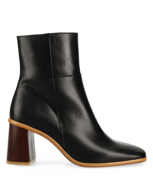 Alohas Black 75Mm West Ankle Boots
