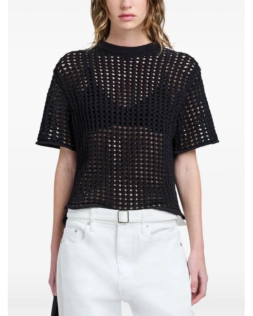 Proenza Schouler Black Kimia Top