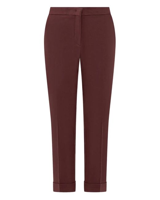 Etro Purple Cuffed Trousers