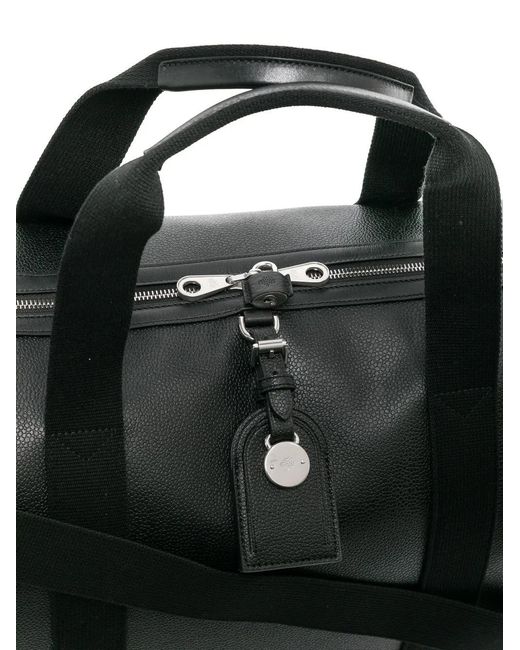 Mulberry Black Medium Clipper Holdall for men