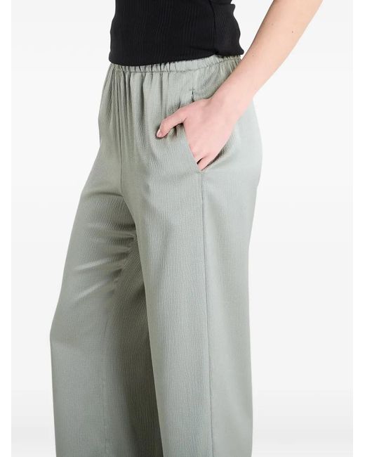 Calvin Klein Gray Elasticated-Waistband Trousers