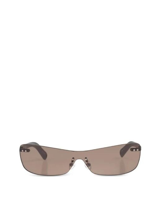 Jacquemus Black Lunettes De Soleil Mirada X Linda Farrow À Monture Rectangulaire