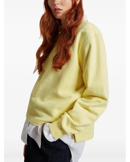 Woolrich Yellow Cotton Sweater