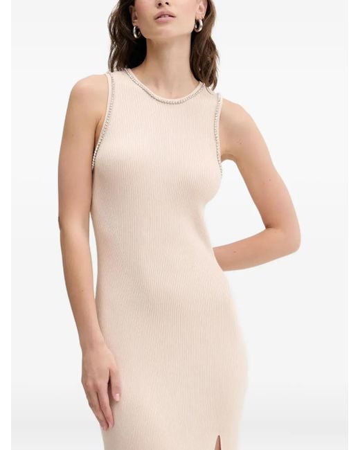 From Future Natural Sleeveless Dress