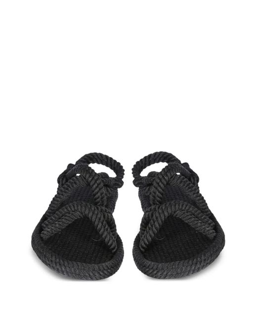Bohonomad Black Rope Sandals