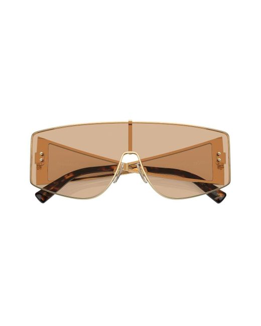 Dolce & Gabbana Natural Dna Mask-frame Sunglasses for men