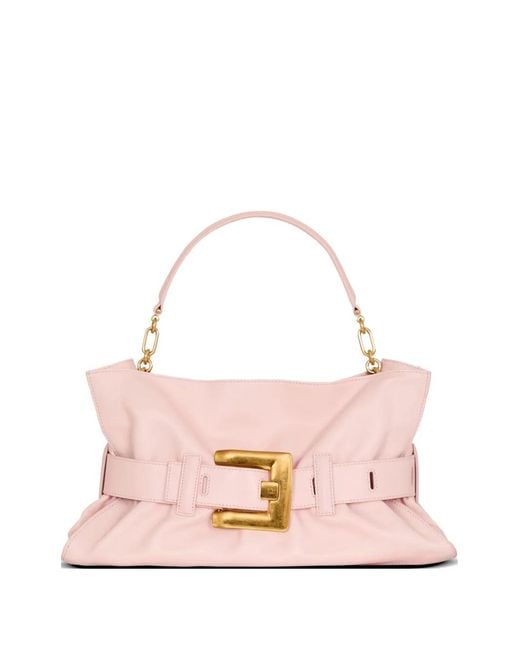 Balmain Pink Medium Anthem Bag