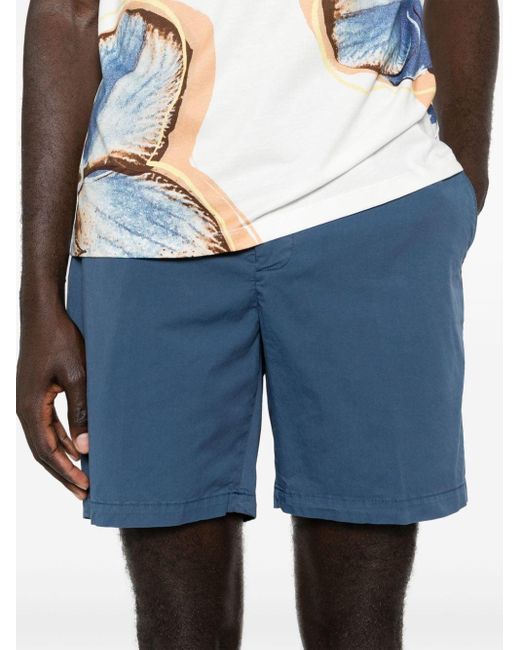 Dondup Blue Manheim Chino Shorts for men