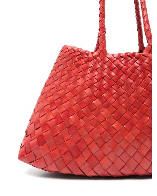 Dragon Diffusion Red Small Santa Croce Tote Bag