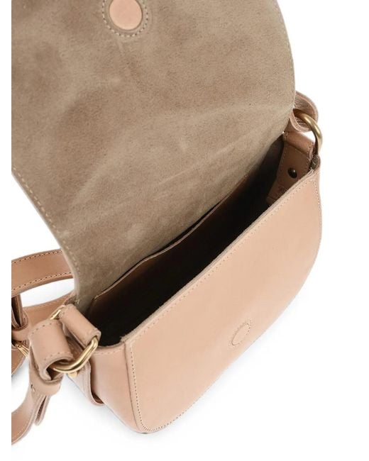 Il Bisonte Natural Tassel-Detail Leather Crossbody Bag