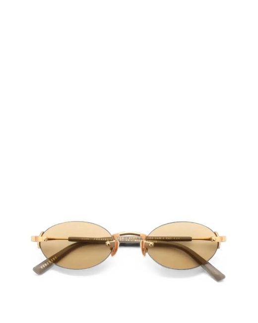Gast Natural Quantum Oval-Frame Sunglasses