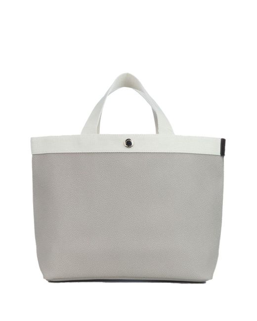 Herve Chapelier キャンバス ハンドバッグ Gray