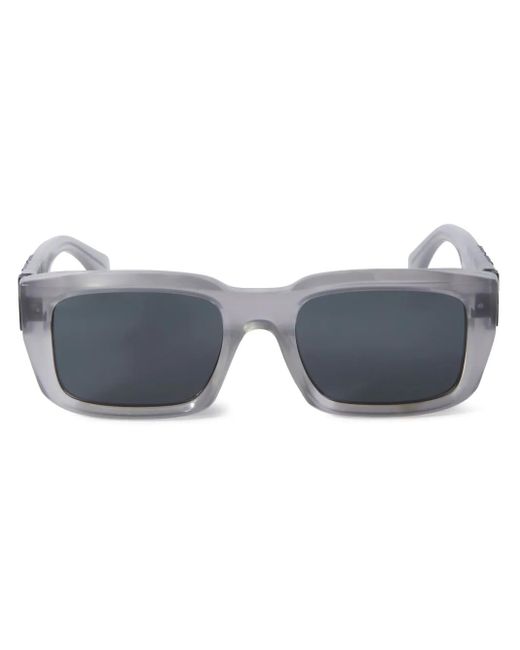 Off-White c/o Virgil Abloh Gray Hays Square-Frame Sunglasses for men