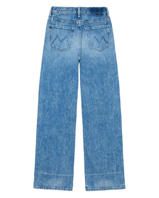 Mother Blue The Rambler Sneak Jeans