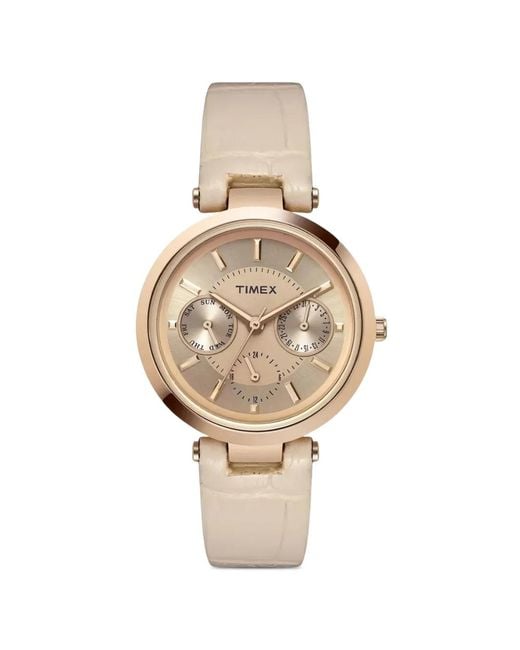 Timex Metallic Class 34Mm Watch