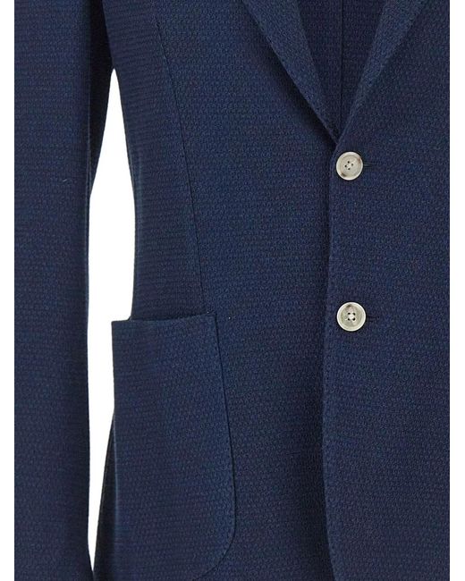 Barba Napoli Blue Jck Active Mono Blazer for men