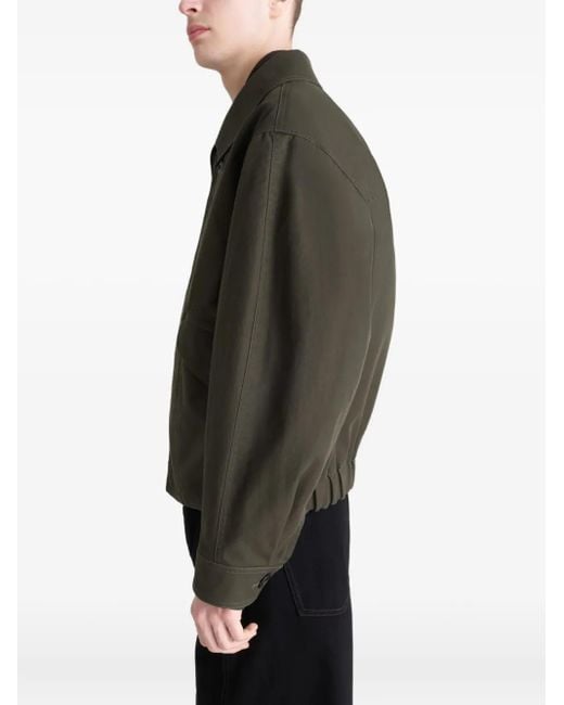 Lemaire Hemdjacke Mit Klappentaschen in Black für Herren