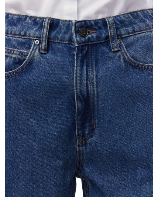 12 STOREEZ Blue 211 Mom-fit Tapered-leg Jeans
