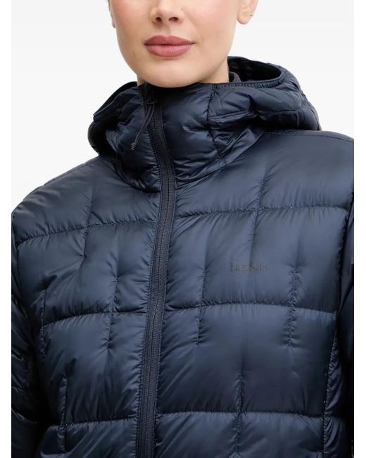 Haglöfs Blue Hede Hooded Quilted Jacket