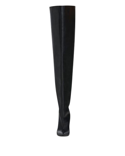 Balenciaga Waders 110mm Thigh-high Boots in Black | Lyst