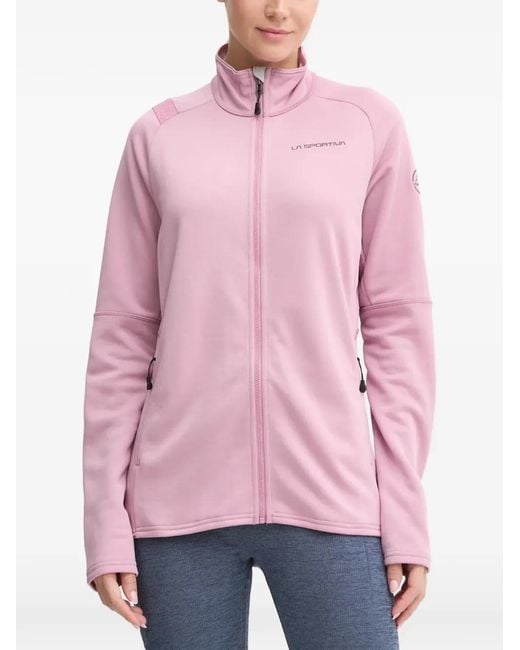 La Sportiva Pink Elements Zip-Up Sweatshirt