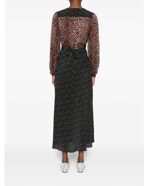rixo polka dot dress brown Beach Riot Valory Maxi Dress