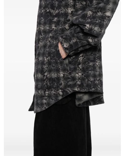 JNBY Gray Hemdjacke Mit Print
