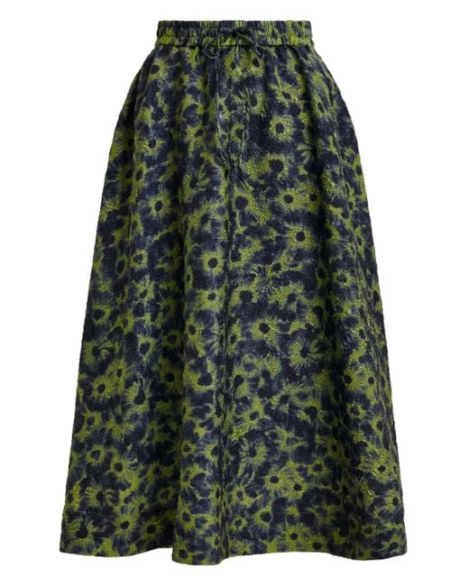 Jupe À Fleurs Essentiel Antwerp en coloris Green