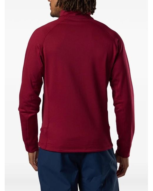 Rossignol Red Blackside Full-Zip Fleece Jacket for men