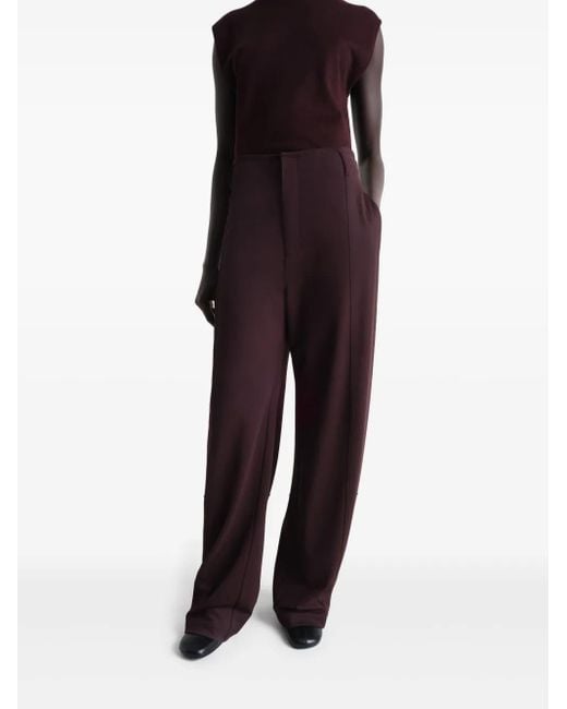 Lemaire Purple Drop-Crotch Pants