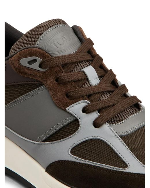メンズ Tod's パネル スニーカー Brown