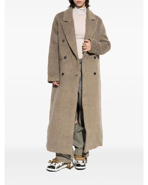 Samsøe & Samsøe Natural Sajilla Double-Breasted Coat
