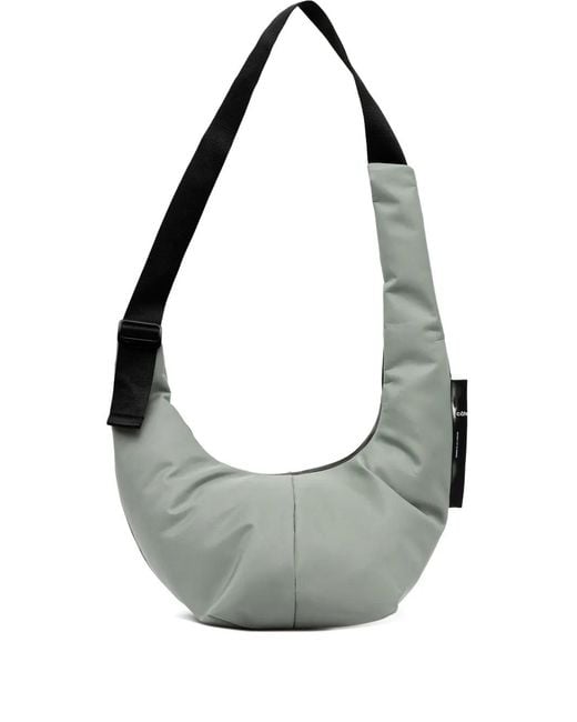 Côte&Ciel Gray Zip-Up Cross Body Bag