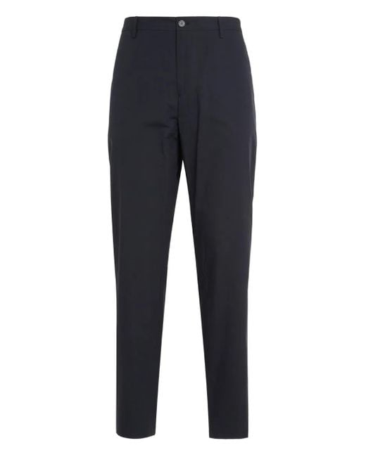 Paul Smith Blue Button-Fly Trousers for men