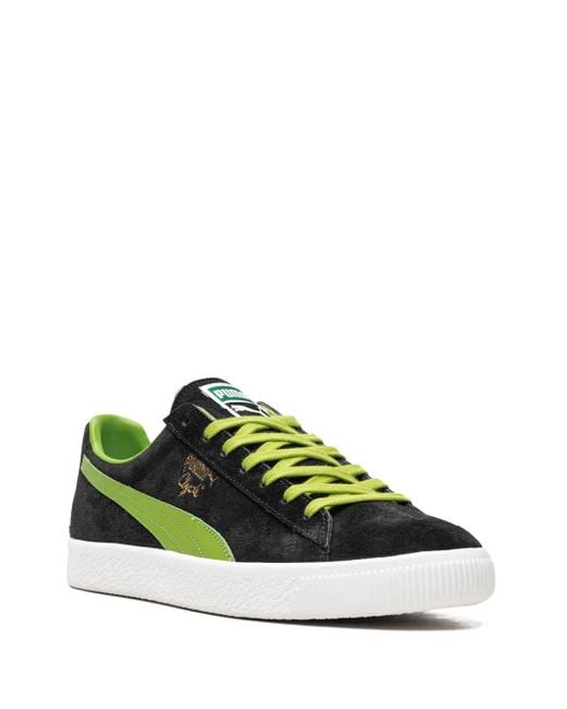 PUMA Green Clydezilla Mij "Clyde Low" Sneakers