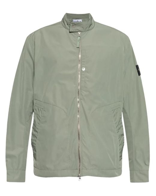 Stone Island Green Coat for men