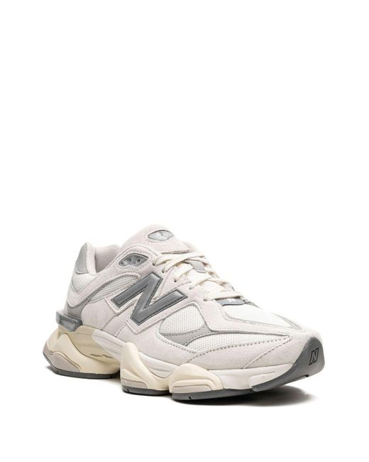 New Balance White 9060 "Sea Salt" Sneakers