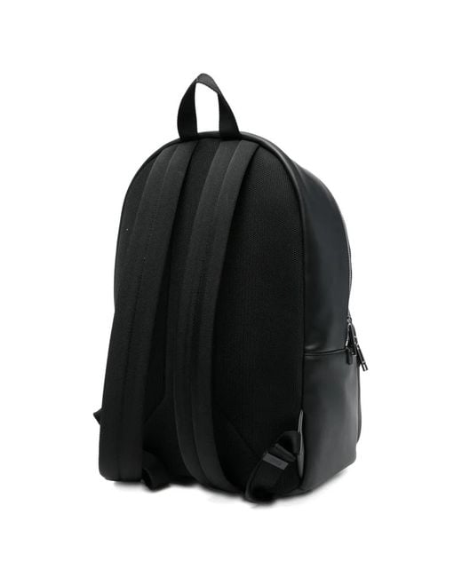 Boss Black Zip-Pocket Backpack for men