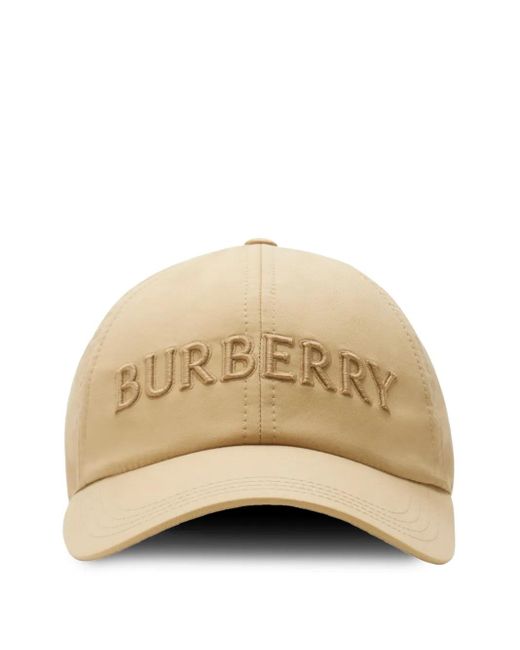 Cappello Da Baseball di Burberry in Natural da Uomo